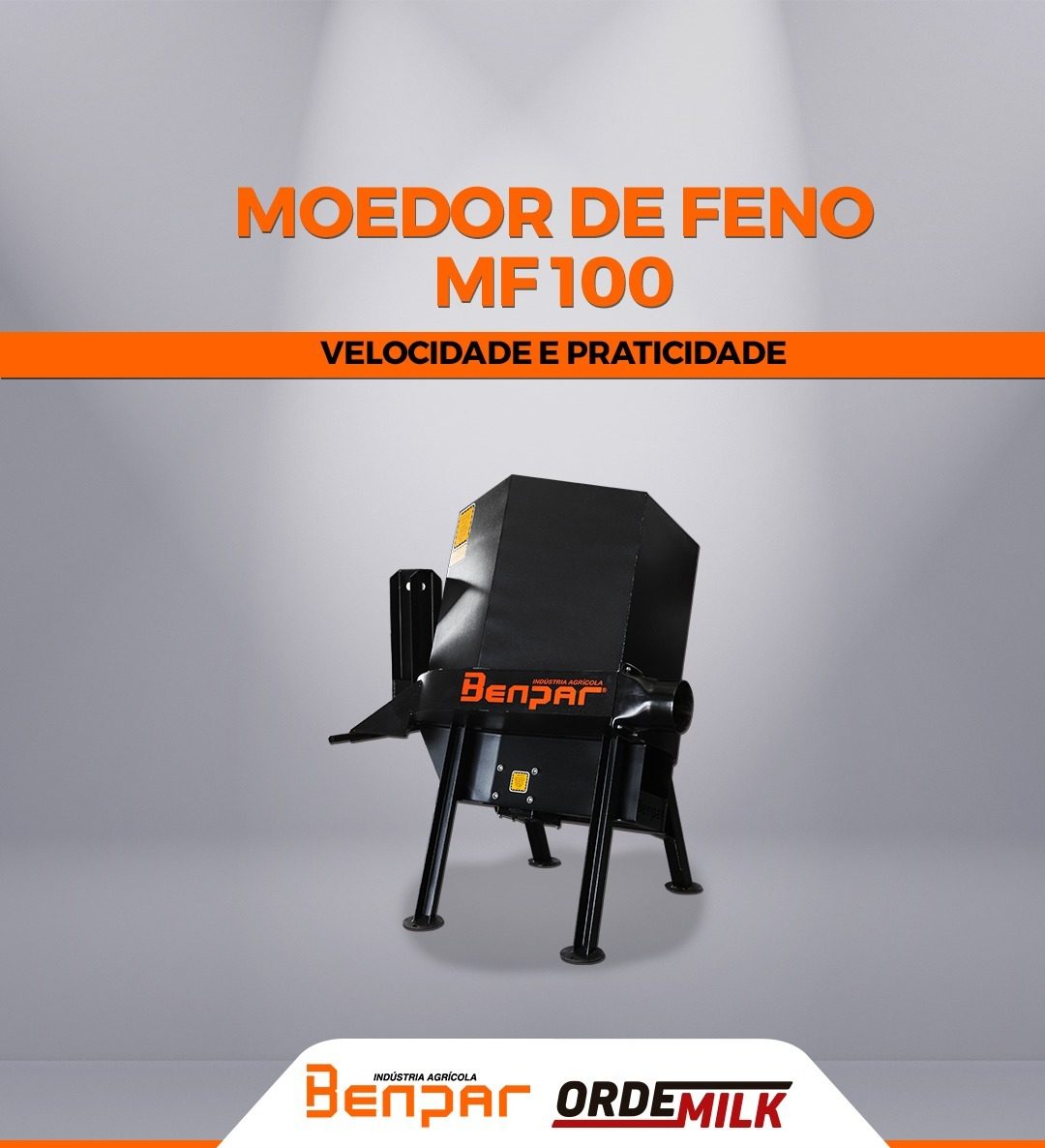 MF 100: O Moedor de Feno que Vai Revolucionar Seu Dia a Dia no Campo!